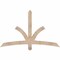 Ekena Millwork Davenport Smooth Timber Gable Bracket, Douglas Fir, 60"W x 38"H x 3 1/2"D x 3 1/2"F, 15/12 Pitch GBW060X38X0404DAV00SDF - alternate 1